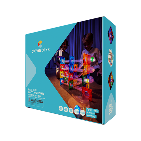 CLEVERCLIXX magnētiskais konstruktors Fire Rescue Pack Intense, 32 gab., CC-1003 