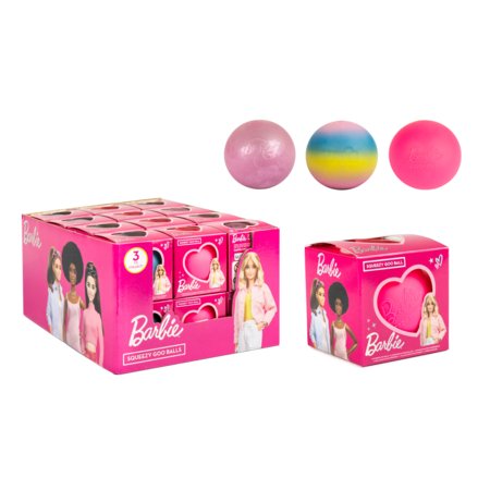 BARBIE saspiežamās neona vai mirdzošās bumbiņas, dažādas, 99-0087-A 