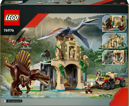 76976 LEGO® Jurassic World™ Spinozaura un Kecalkoatla gaisa misija 