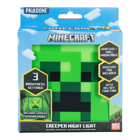 PALADOME MINECRAFT nakts lampa, PP11396MCFV2 