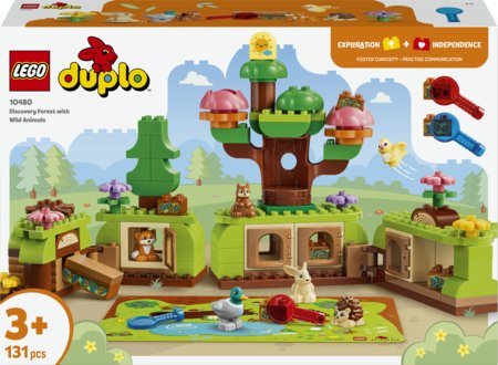 10480 LEGO® DUPLO® Atklājumu mežs ar savvaļas dzīvniekiem 