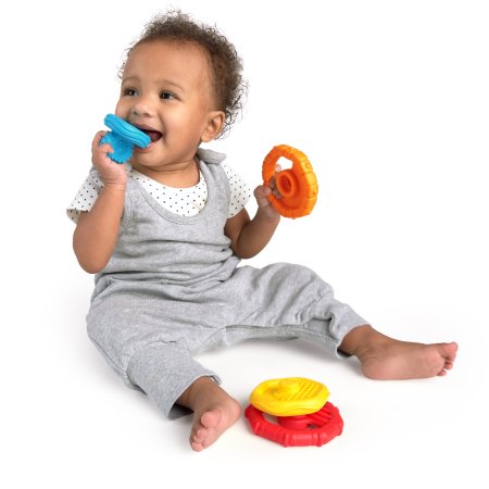BABY EINSTEIN daudztekst?ru zobgrauzis Stack & Teether, 12356 