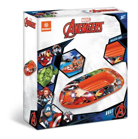 MONDO AVENGERS piepūšamā laiva 112cm, 16946 