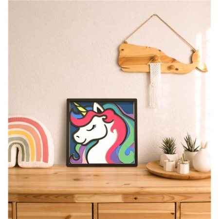 SPLAT PLANET 3D koka radošais komplekts Unicorn, SP48288 