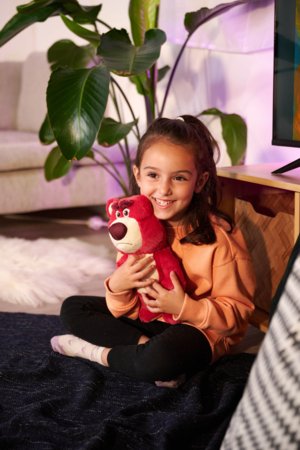 SIMBA Disney plīša rotaļlieta Lotso ar nūjiņu, 25 cm, 6315870586NPB 