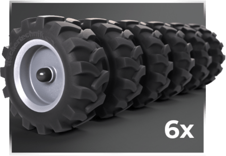 FISCHER TECHNIK konstruktors traktors, 576107 
