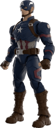 Blokees transformator  Marvel Heros - Champion Class Captain America, 81115 