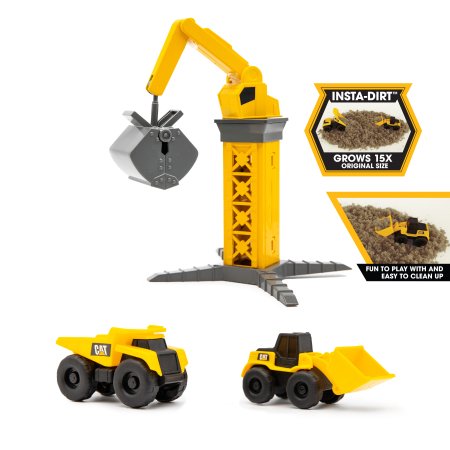 "CAT rotaļu komplekta būvlaukums ""Little Machines Ground Crew"", 83376" 83376