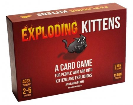 Spēle Exploding Kittens LV, 810083040486 810083040486