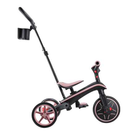 GLOBBER skrejritenis Explorer Trike 4in1, tumši pasteļrozā, 732-210 