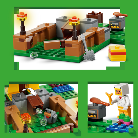21585 LEGO® Minecraft® Vistu ferma 