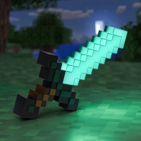 PALADONE MINECRAFT  lampa-Dimanta zobens, PP12711MCF 