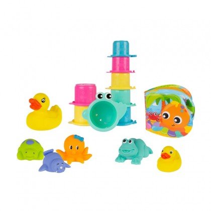 PLAYGRO vannas rotaļlietu komplekts Fun Play, 0188341 0188341