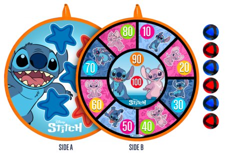 STAMP Stitch mērķa spēle ar bumbiņām, 36 cm, ST626436 