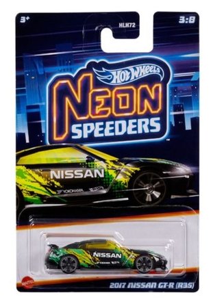 HOT WHEELS Neon Speeders automašīna asort., HLH72 HLH72