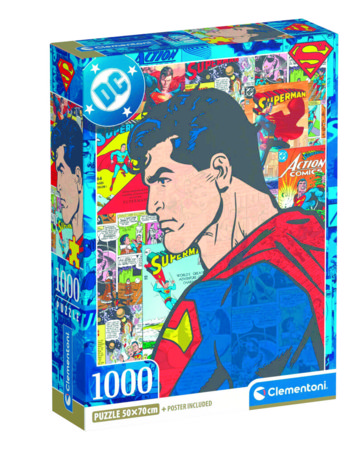 KLEMENTONI puzle Supermens, 1000 gab., 37507 