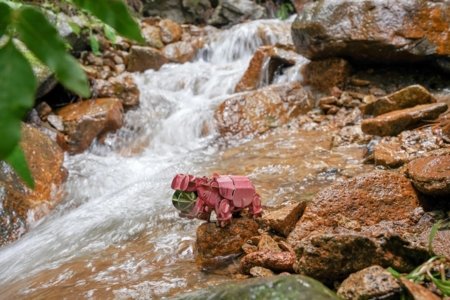 MAKEBUG 3D papīra puzle hippo, MB-D-0019 