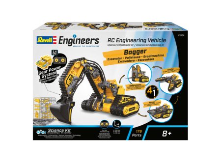 REVELL RC konstruktors Engineering Vehicle 4in1, 21304 