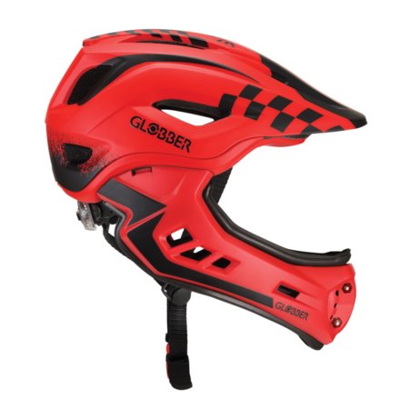 GLOBBER ķivere Helmet Racing, XS/S ( 48-53CM ), sarkans, 606-102-2 