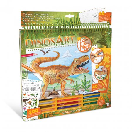 DINOSART liela skiču burtnīca, 15206 15206