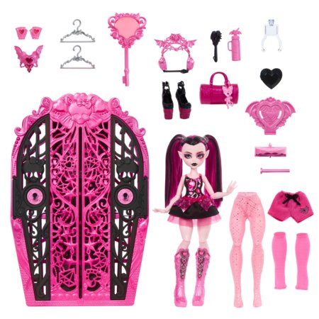 MONSTER HIGH Spocīgie noslēpumi monstru mistērija Drakulaura, HXH84 