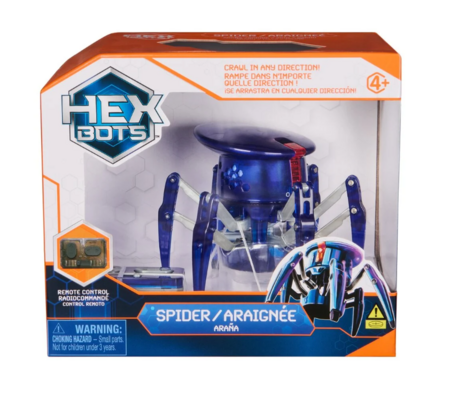 HEXBOTS interaktīvā rotaļlieta Spider assort., 6071528 