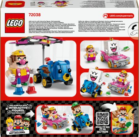 72038 LEGO® Super Mario Mario Kart™ – Wario un King Boo 