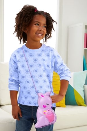 POLLY POCKET komplekts  - ķengurs, HKV50 HKV50