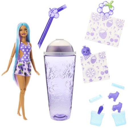 BARBIE lelle Pop! Reveal augļu sērija vīnoga, HNW44 HNW44