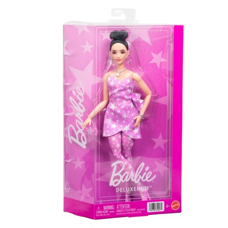 BARBIE Deluxe Fashionistas lelle rozā kleitā, JJN71 