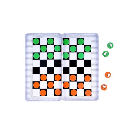 PURPLE COW ceļojumu spēle Checkers (LT,LV), 797 