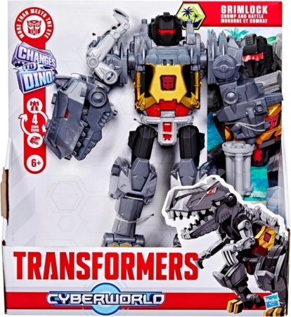 TRANSFORMERS CYBERWORLD figūriņa Grimlock, dažādi, G07485L0 