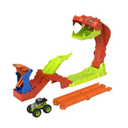 HOT WHEELS Monster Trucks komplekts – Čūskas izaicinājums, JJN44 