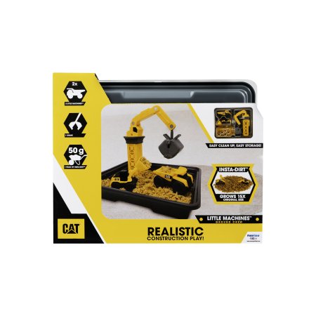 "CAT rotaļu komplekta būvlaukums ""Little Machines Ground Crew"", 83376" 83376