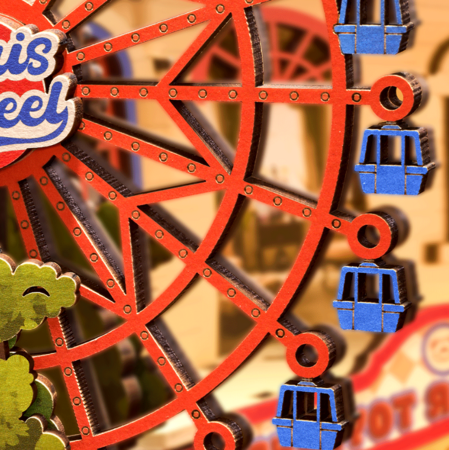 ROLIFE koka konstruktors Pasaku izklaides parks, TGB17 