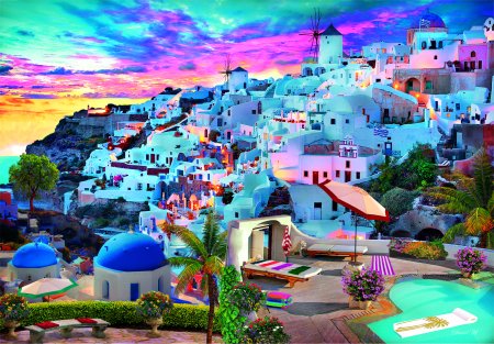 CLEMENTONI HQC puzle Greece view, 500 pcs., 35540 