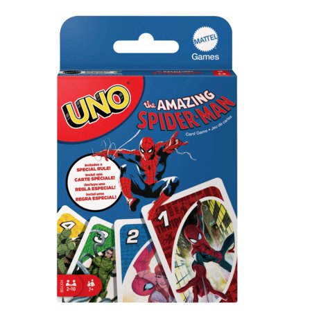 MATTEL GAMES UNO kārtis Zirnekļcilvēks, HXY08 