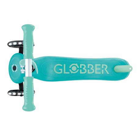 GLOBBER skrejritenis Primo Plus Glow Lights, piparmētru, 443-206 