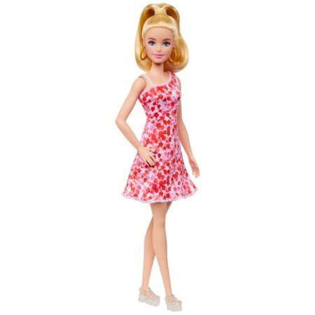 BARBIE Fashionistas lelle ar sarkanu kleitu, HJT02 HJT02