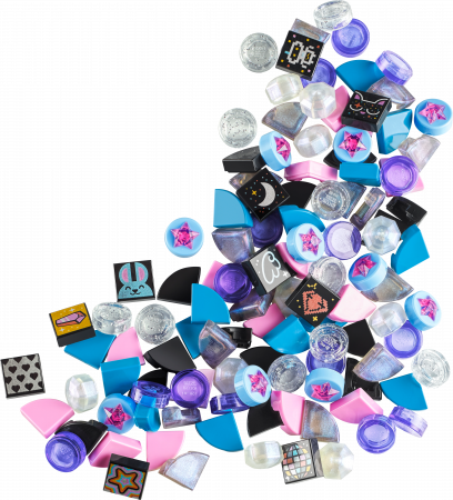 41803 LEGO® DOTS DOTS papildinājumi — 8. sērija: spīguļi un mirdzums 41803