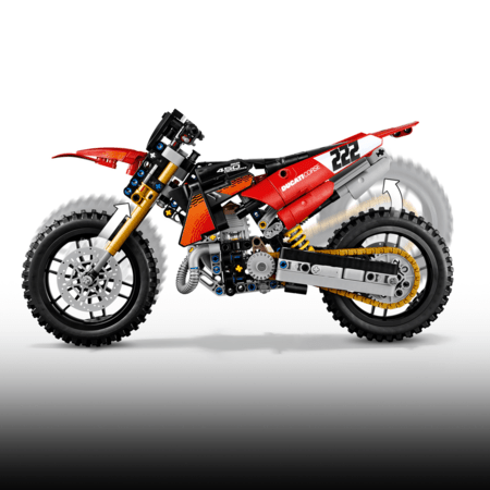 42238 LEGO® Technic Ducati Desmo450 MX Factory motocikls 