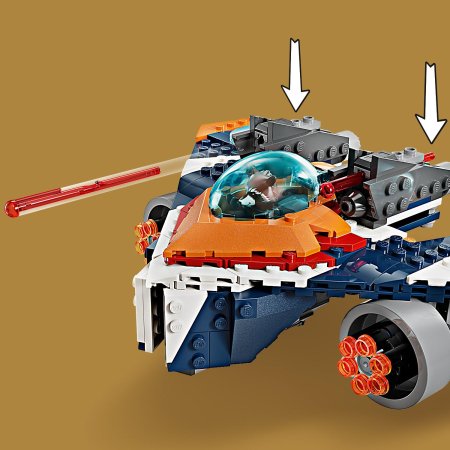 76278 LEGO® Marvel Rocket's Warbird Pret Ronan 