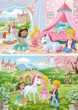 RAVENSBURGER PUZZLE puzle Brīnumainā draudzība, 2x12 gab., 12000858 3 