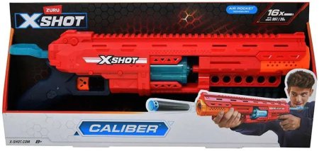 XSHOT rotaļu pistole Excel Caliber, sortiments, 36675 