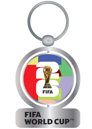 FIFA World Cup rotējošs, grozāms atslēgu piekariņš - Infinity, FI11269 
