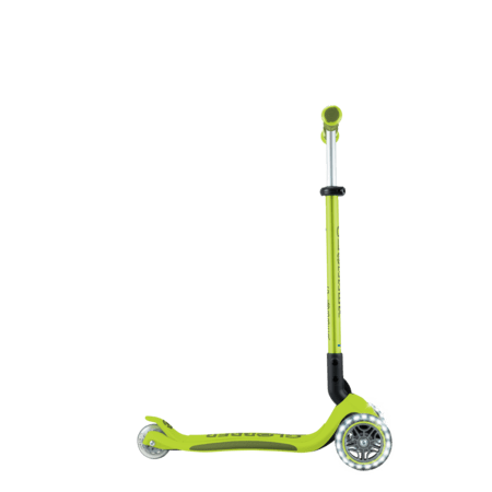 GLOBBER skrejritenis Go Up Deluxe Lights, laima zaļš, 748-606 