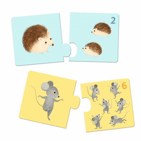 DJECO puzle, baby animals, DJ08197 DJ08197