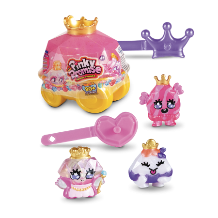 PINKY PROMISE figūru komplekts Surprise Royal Carriage, 1. sezona, PK002D1 