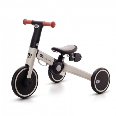 KINDERKRAFT trīsritenis 3in1 4Trike pelēks, KR4TRI22GRY0000 KR4TRI22GRY0000