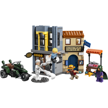 75642 LEGO® ONE PIECE Cīņa ar Captain Smoker 